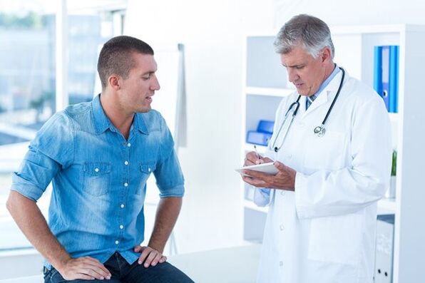 Suchen Sie bei chronischer Prostatitis einen Arzt auf
